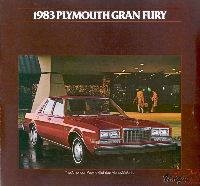 1983 Plymouth Gran Fury Brochure Page 4